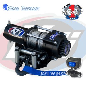 KFI Steel Line Series 2,500 lbs ATV Winch