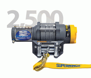 Superwinch Terra 25 2,500 lbs ATV Winch