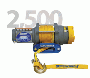 Superwinch Terra 25SR 2,500 lbs ATV Winch