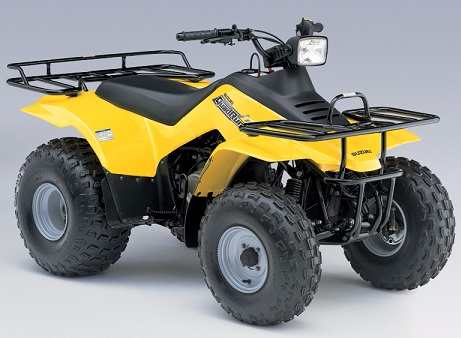 Set 4 ATV tires 22x8-10 Front & 25x12-10 Rear 87-02 Suzuki Quadrunner LT4WD 